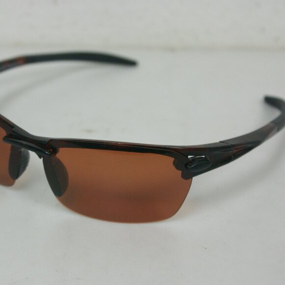NWT TruVintage Y2KSports Wrap Around semi-rimless Copper tint polarized Sunglass - Picture 6 of 7